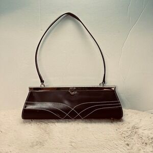 White House Black Market Shoulder Bag Evening Party Clutch
